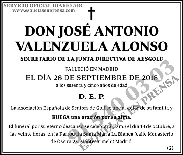 José Antonio Valenzuela Alonso